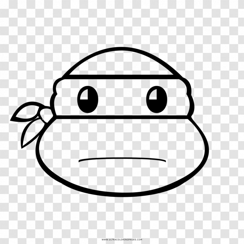 Teenage Mutant Ninja Turtles Drawing Leonardo - Line Art - Turtle Transparent PNG