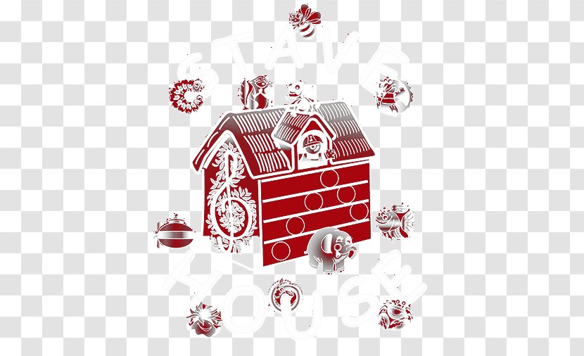 Christmas Ornament Brand - Decoration - Small House Transparent PNG