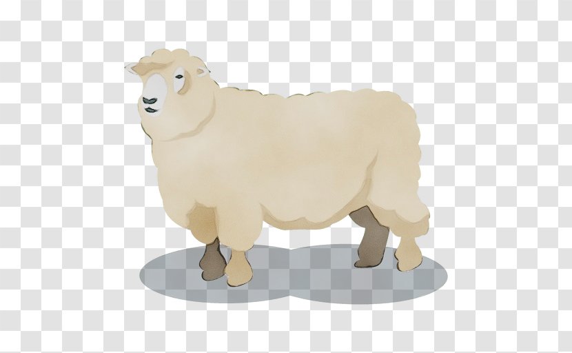 Sheep Transparency Goat Drawing Design - Fawn Figurine Transparent PNG