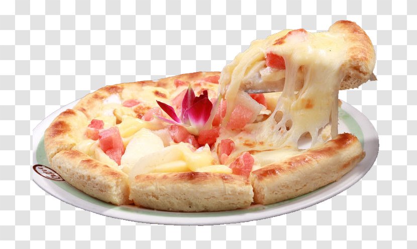 Pizza Tarte Flambxe9e Fast Food Junk - Stone Transparent PNG