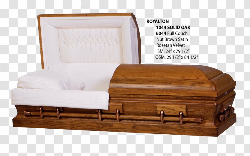 Burial Vault Urn Funeral Home Coffin Wood - Box - Oak Transparent PNG