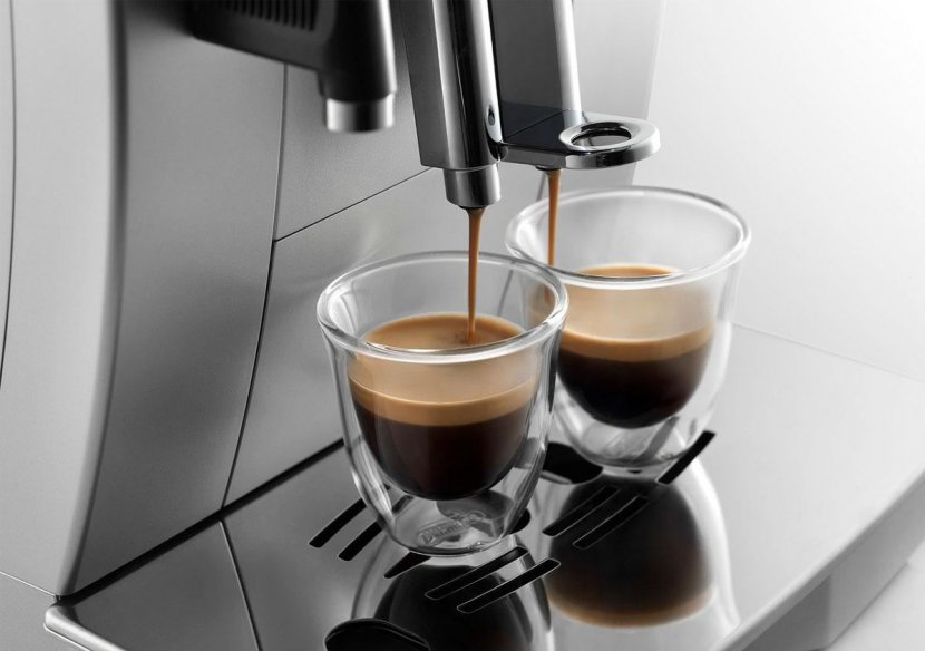 Espresso Cappuccino Coffee Latte De'Longhi - Machine Transparent PNG