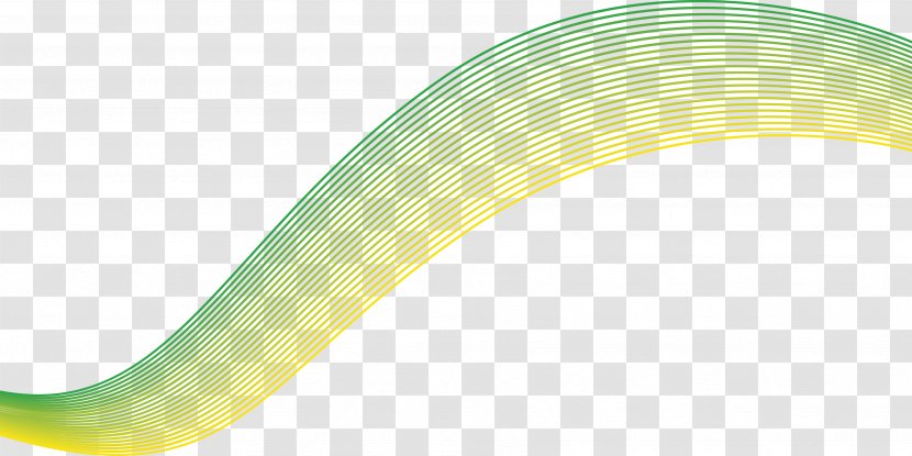 Yellow Material Pattern - Science And Technology Lines Transparent PNG