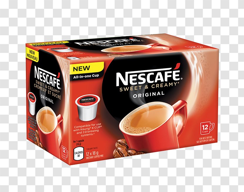 Instant Coffee Keurig Nescafé Nestlé - Espresso Transparent PNG