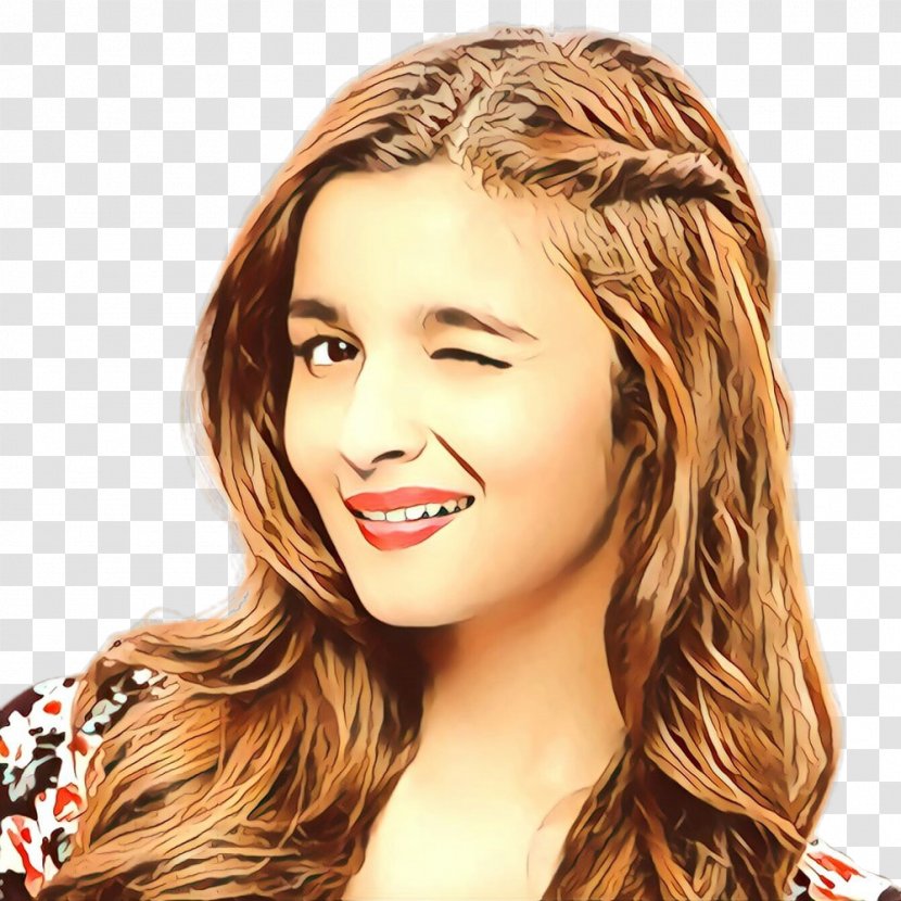 Alia Bhatt Sketch Drawing Student Of The Year Hair - Coloring Transparent PNG