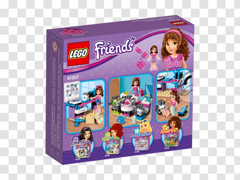 LEGO 41307 Friends Olivia's Creative Lab Toy Hamleys Amazon.com - Lego Transparent PNG