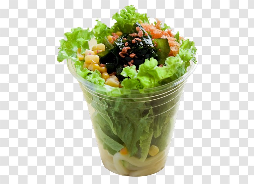 Health Shake Salad Leaf Vegetable Pepper Lunch Food - Seaweed Transparent PNG