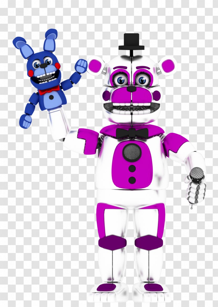 Five Nights At Freddy's: Sister Location Fan Art DeviantArt - Watercolor - Funtime Freddy Transparent PNG
