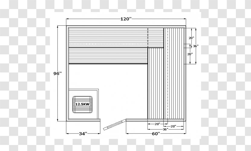 Technical Drawing Furniture Diagram - Area - Design Transparent PNG