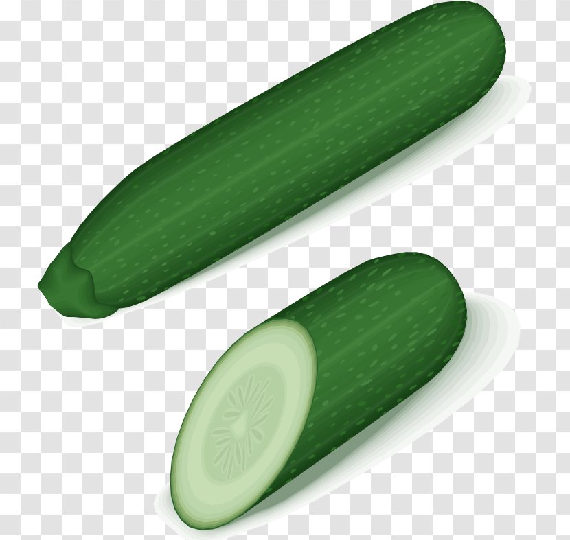 Cucumber Zucchini Clip Art - Green Transparent PNG
