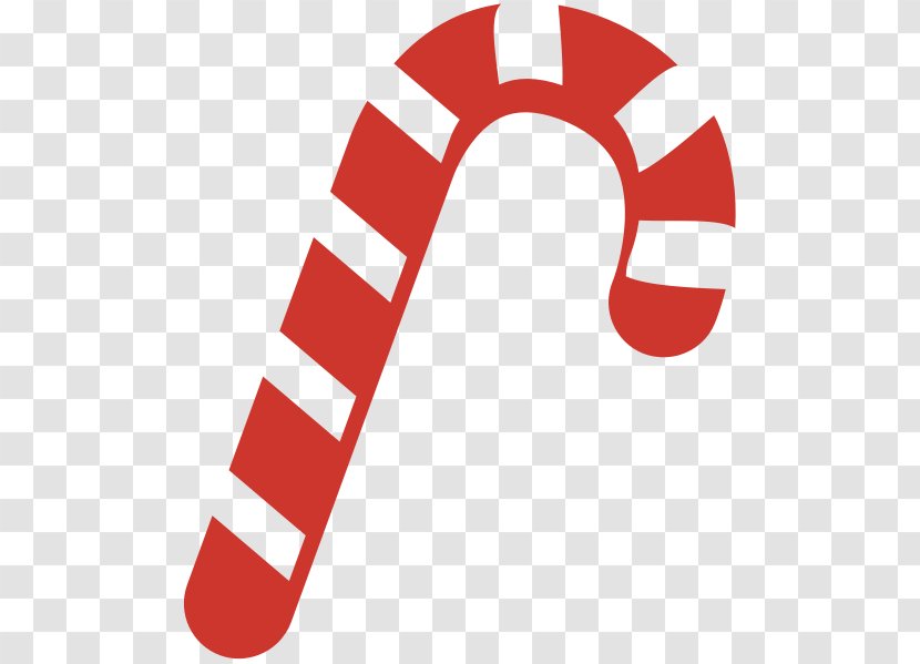 Candy Cane Sugar Clip Art - Food Transparent PNG