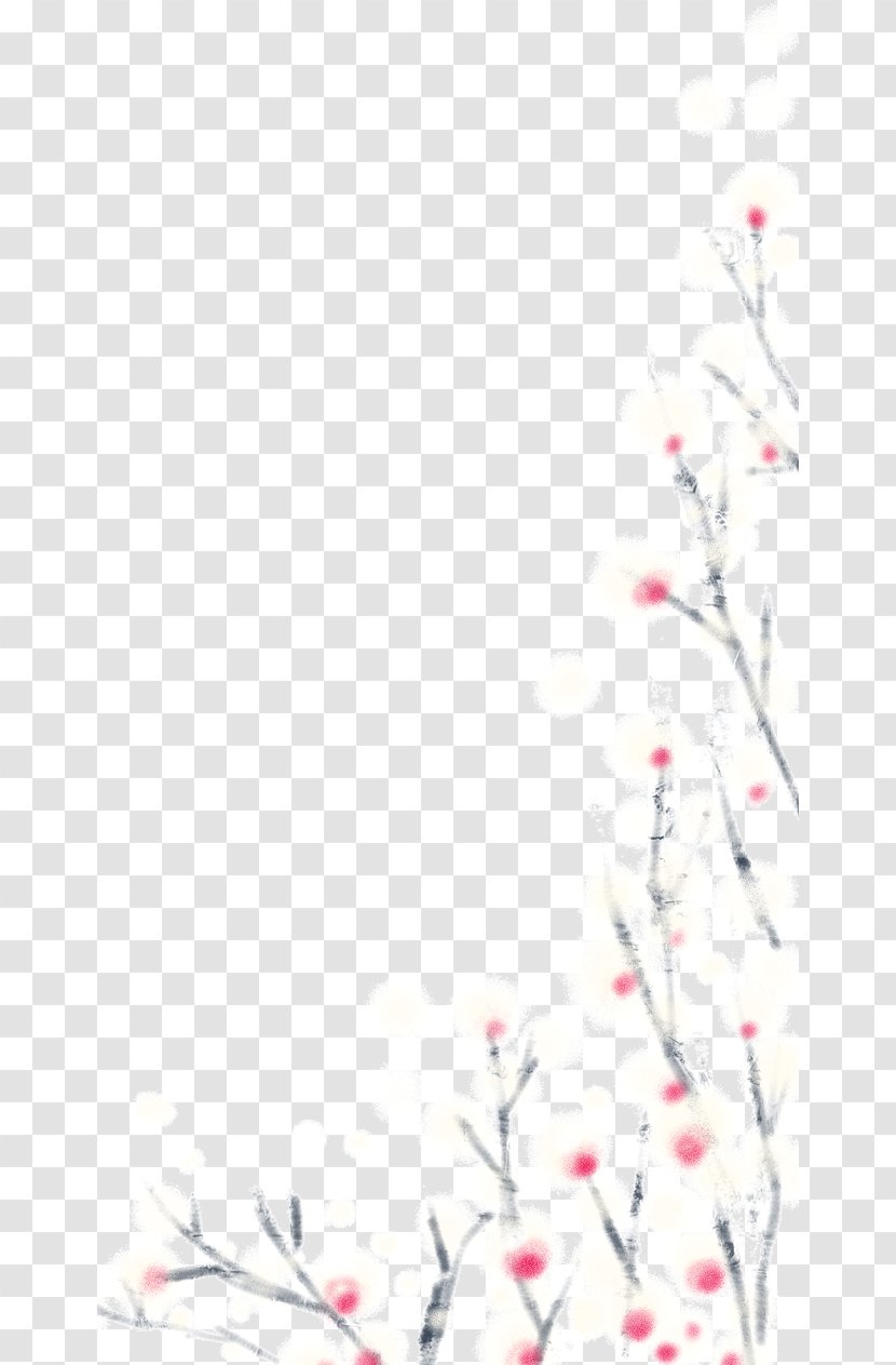 Flower Desktop Wallpaper - Computer - Pale Watercolor Flowers Transparent PNG