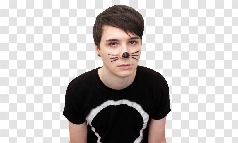 Dan Howell And Phil Fan Fiction YouTuber Berkshire - T Shirt Transparent PNG