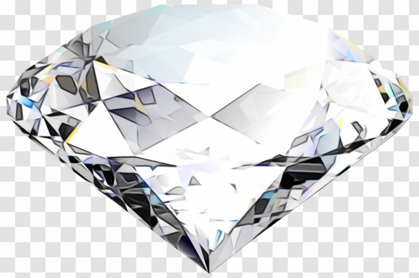 Diamond Background - Silver Crystal Transparent PNG