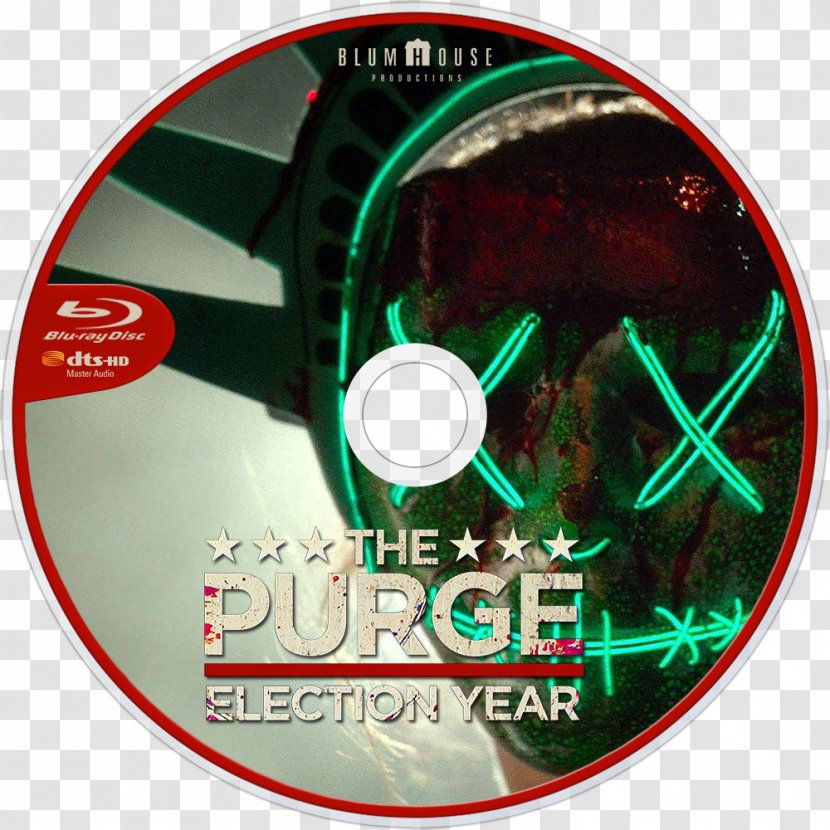 Blu-ray Disc Compact The Purge Film Series DVD Digital Copy - Purge: Election Year Transparent PNG
