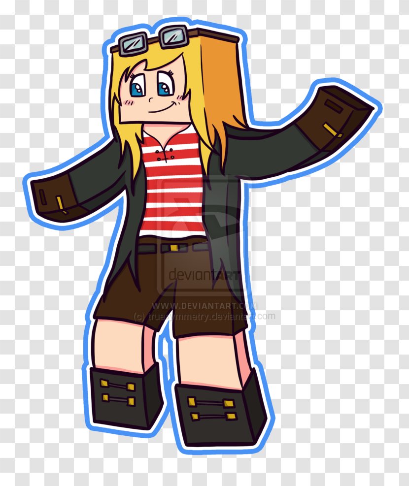 Minecraft YouTube Character Clip Art - Silhouette - Cartoon Avatar Transparent PNG