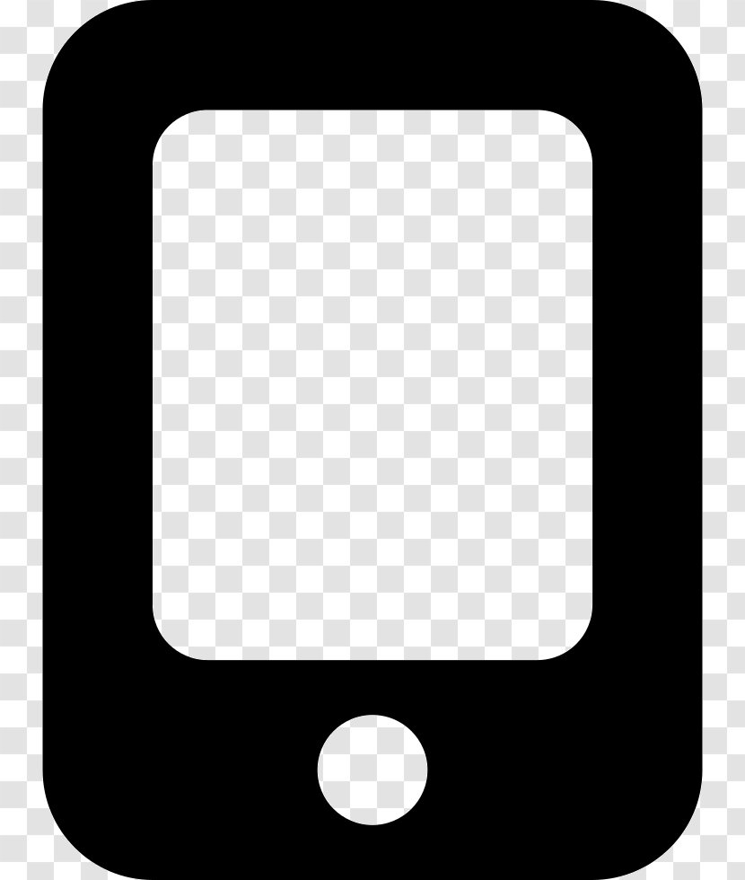 IPhone 8 Symbol Telephone Smartphone - Black Transparent PNG