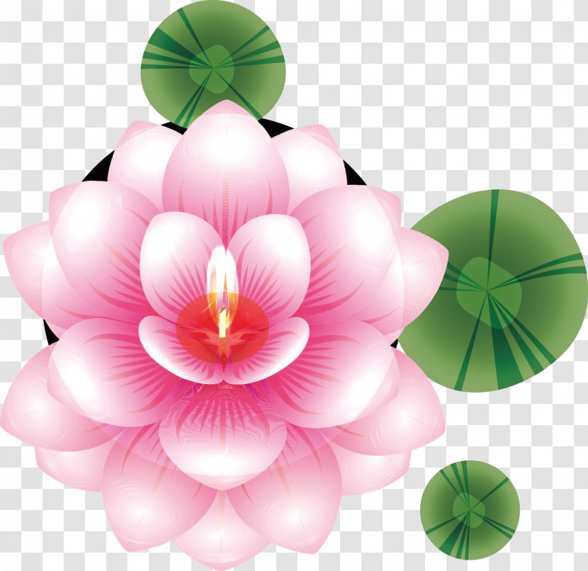Download Computer File - Flower - Hand-painted Lotus Transparent PNG