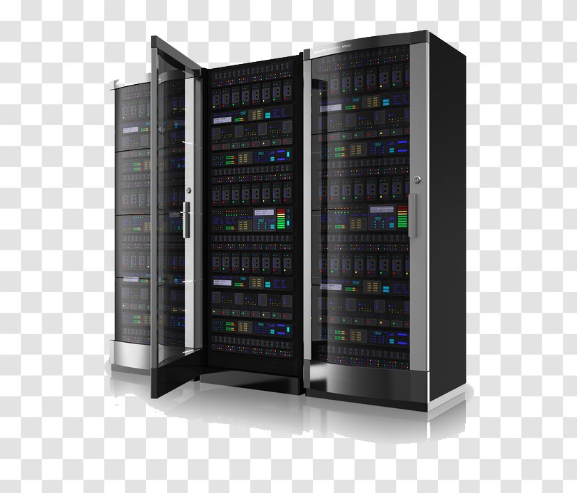 Computer Servers 19-inch Rack Clip Art - Web Server - Storage Cabinet Transparent PNG