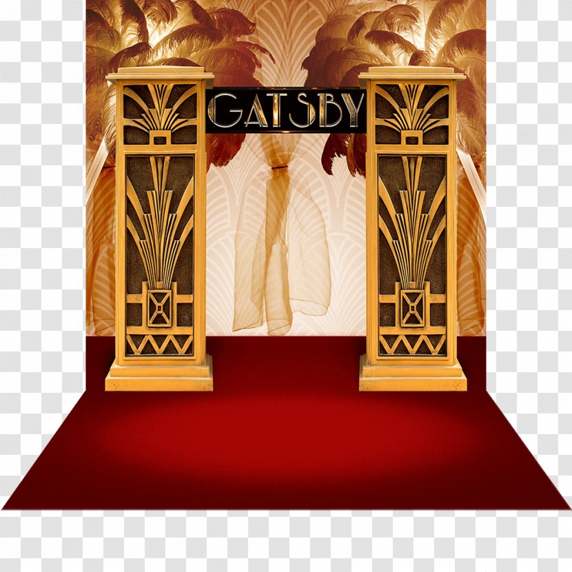 The Great Gatsby Jay Red Carpet Photography - Step And Repeat Transparent PNG