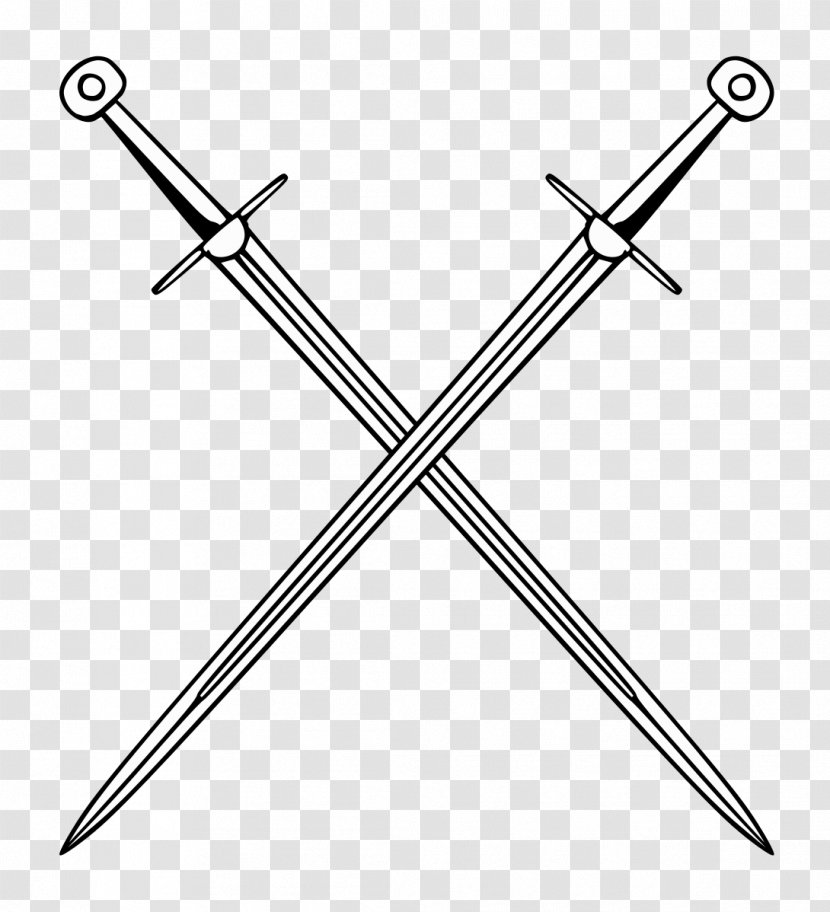 Sword Middle Ages - Battle - Swords Transparent PNG