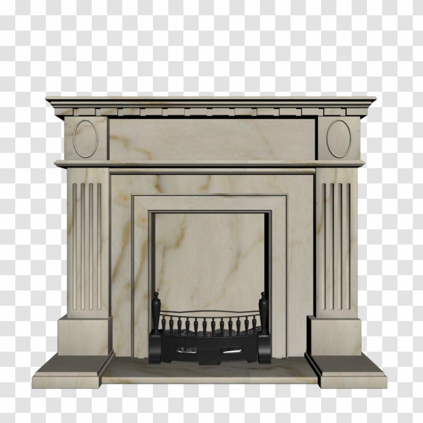 Fireplace Hearth Rectangle - Chimney Transparent PNG