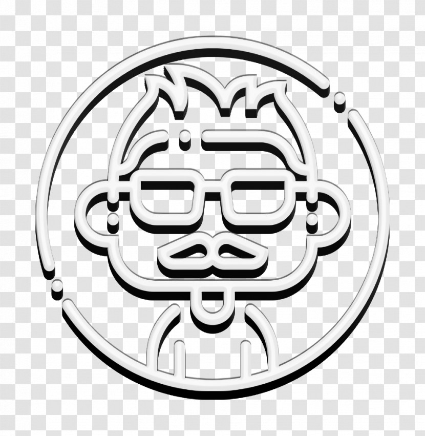 Man Icon Beard Icon Avatars Icon Transparent PNG