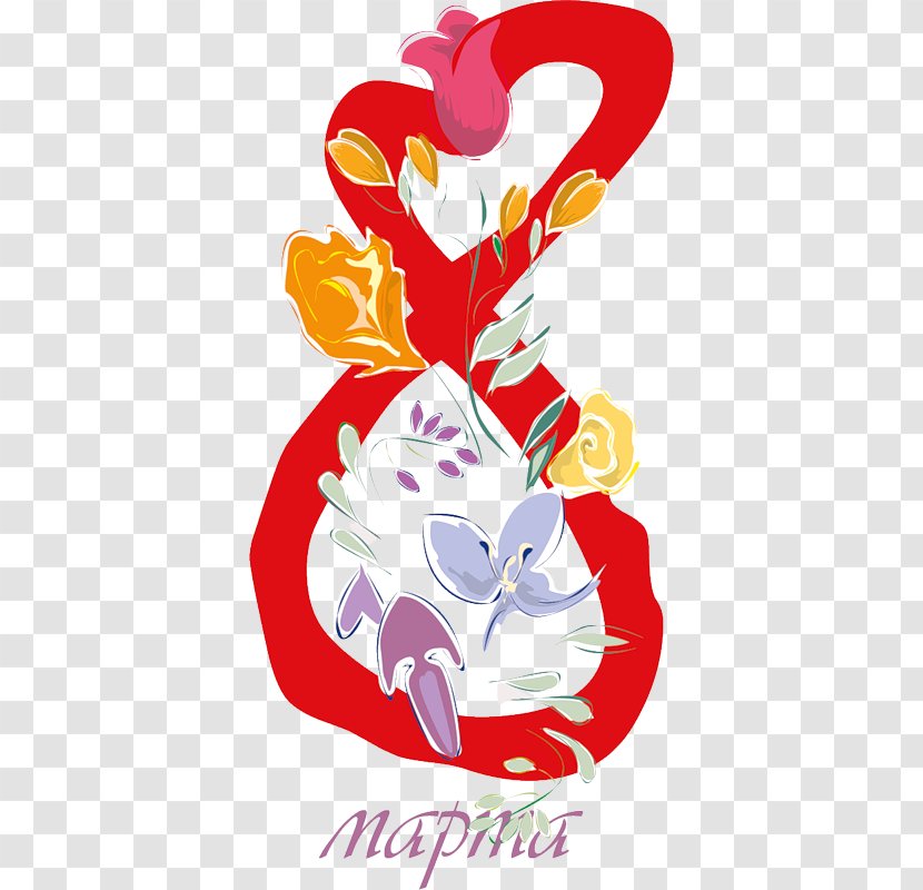 8 March Art Clip - Heart - Design Transparent PNG