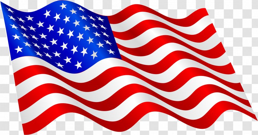 Flag Of The United States Clip Art - Red Transparent PNG