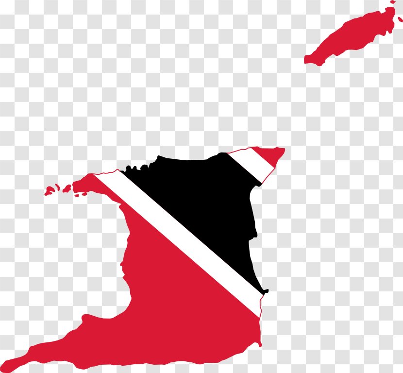 Flag Of Trinidad And Tobago Port Spain Map - Republic Day Transparent PNG
