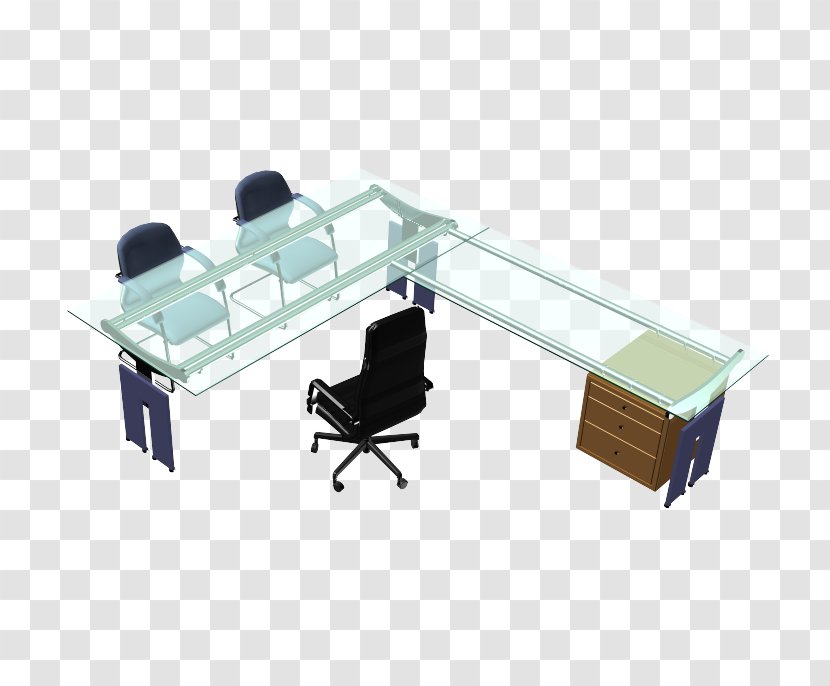 Line Desk Angle - Garden Furniture Transparent PNG