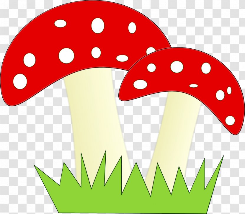 Wedding Art - Market - Polka Dot Mushroom Transparent PNG