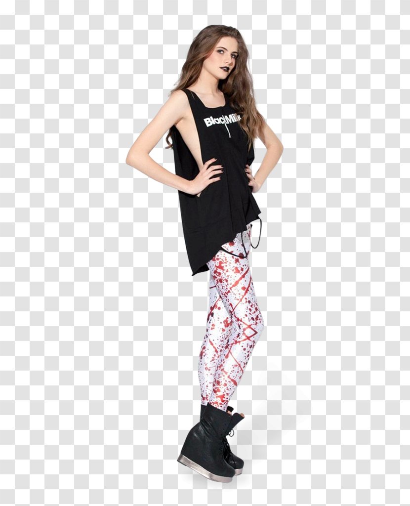 Leggings Fashion Clothing Hose Sleeve - Model - Dress Transparent PNG