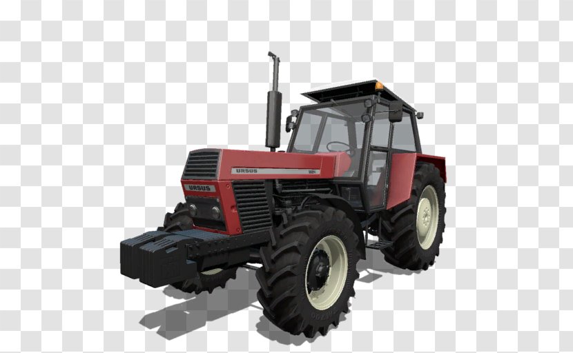 Farming Simulator 17 Tractor Ursus Factory John Deere Tire - Wheel Transparent PNG