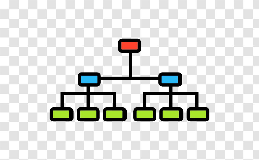 Hierarchical Organization Organizational Structure - Rectangle - Psd Hierarchy Transparent PNG