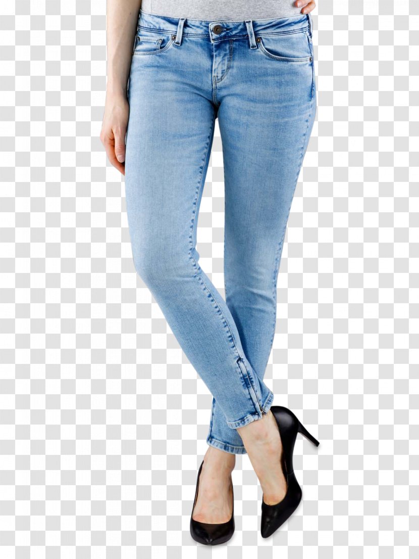 Jeans Denim Waist Leggings - Frame Transparent PNG