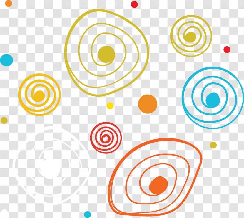 Circle Spiral - Area - Color Shading Transparent PNG