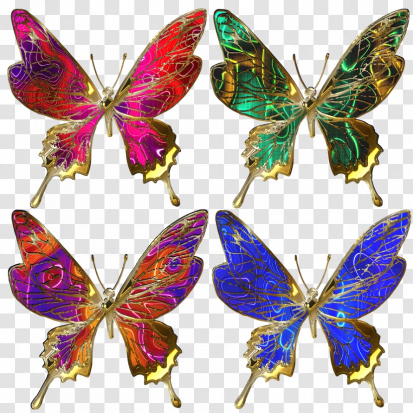 Butterfly Insect Batik Hobby Embellishment - Craft Transparent PNG