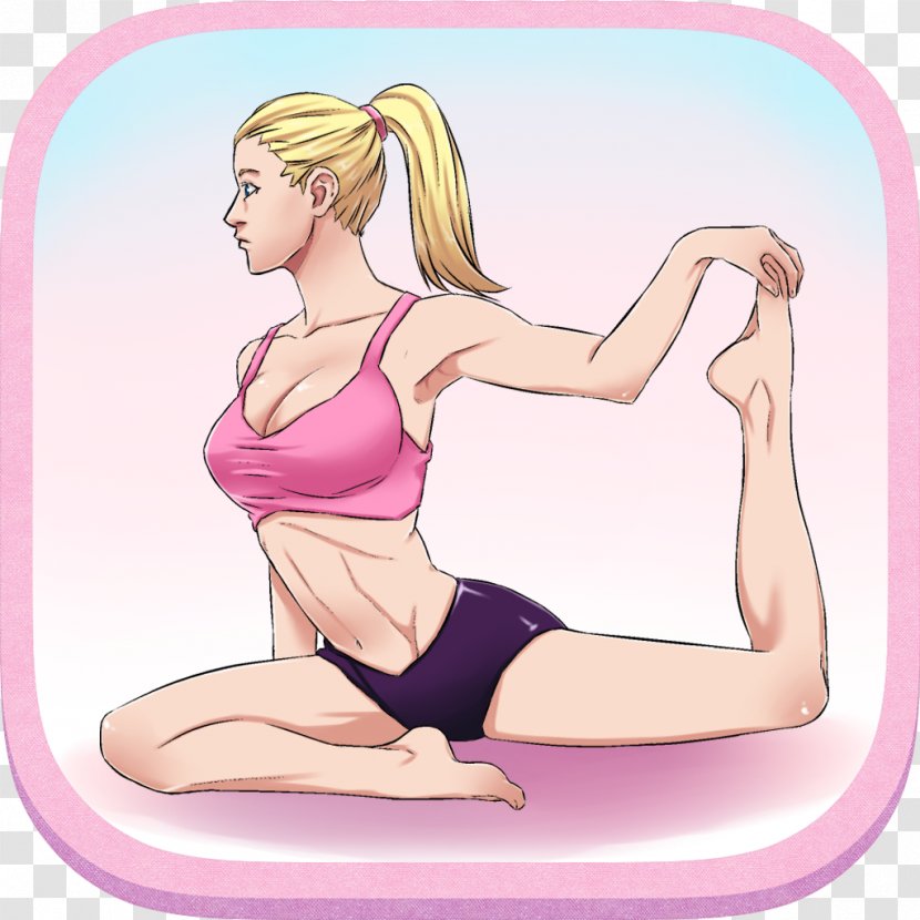 Pilates Physical Fitness Yoga Stretching Exercise - Flower Transparent PNG