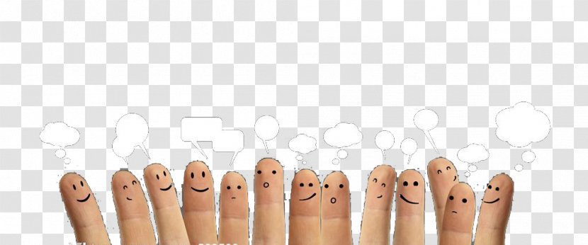 Finger Euclidean Vector Digit - Lip - Cute Smiley Transparent PNG