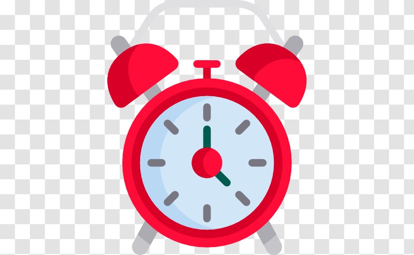 Red Smile Clock - Computer Software Transparent PNG