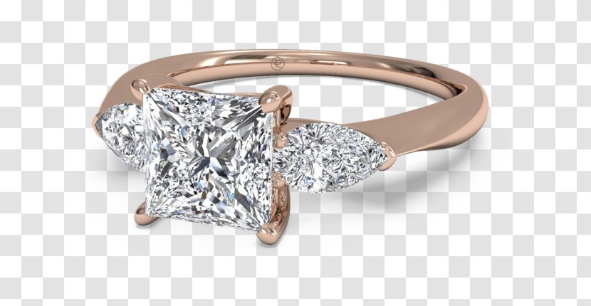 Engagement Ring Diamond Cut Wedding - Silver - Dimond Stone Transparent PNG