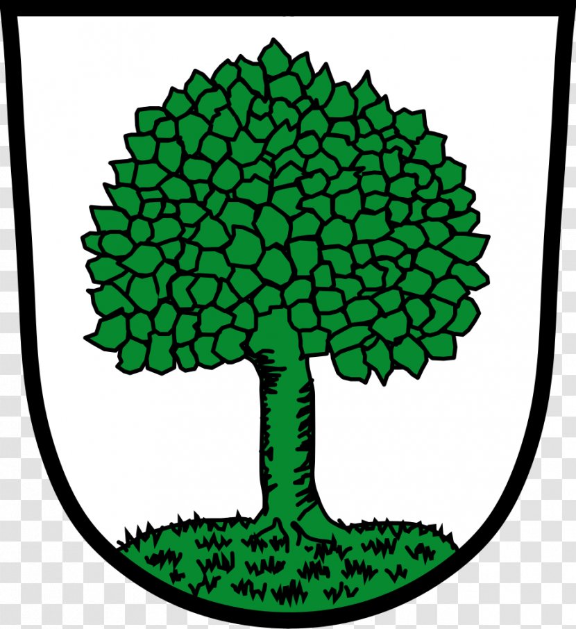 Tree Coat Of Arms Kötzting Douzelage Clip Art - Germany Transparent PNG