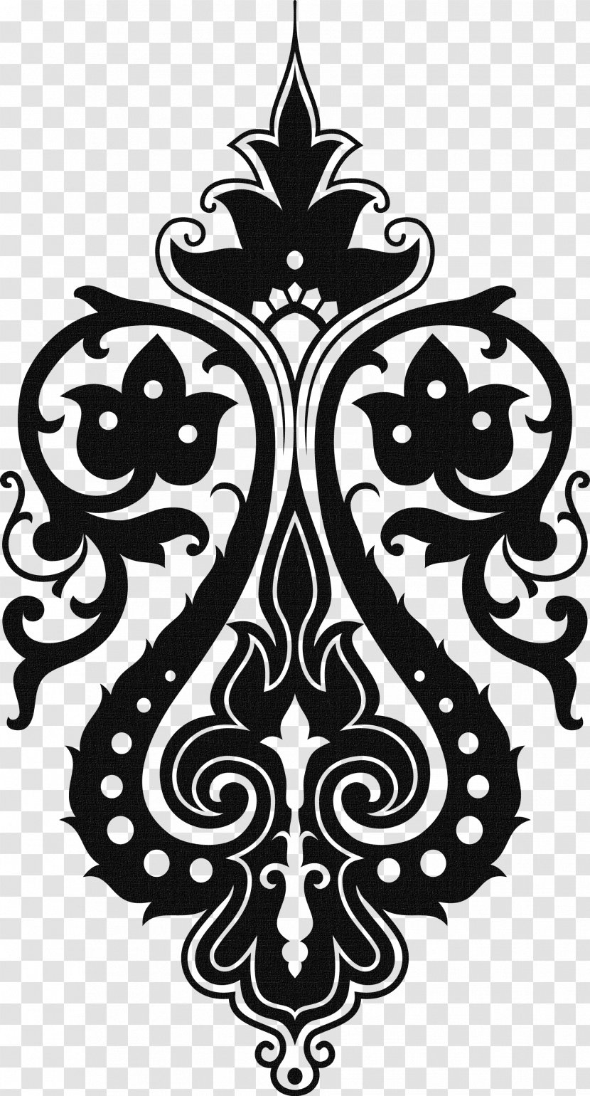 Stencil Drawing Ornament Silhouette - Design Transparent PNG