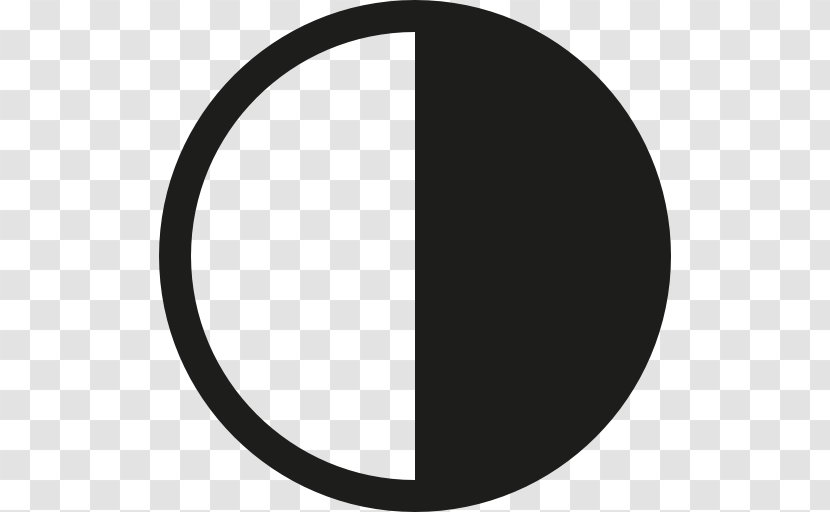 Lunar Eclipse - Oval - Contrast Vector Transparent PNG
