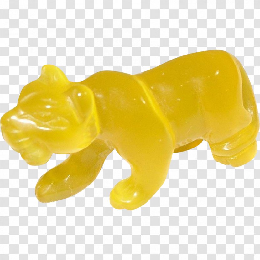 Dog Canidae Figurine Mammal - Yellow Transparent PNG