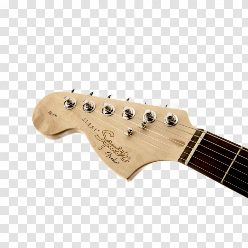 Acoustic-electric Guitar Squier Fender Stratocaster Musical Instruments Corporation - Silhouette - Electric Transparent PNG