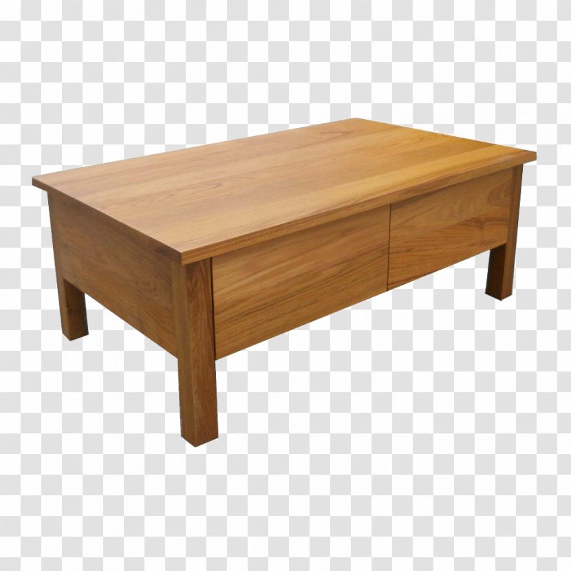 Coffee Tables Drawer Furniture Wood - Table Transparent PNG