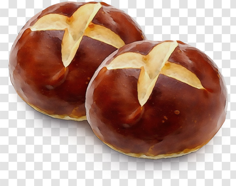 Food Bread Lye Roll Bossche Bol Anpan Transparent PNG