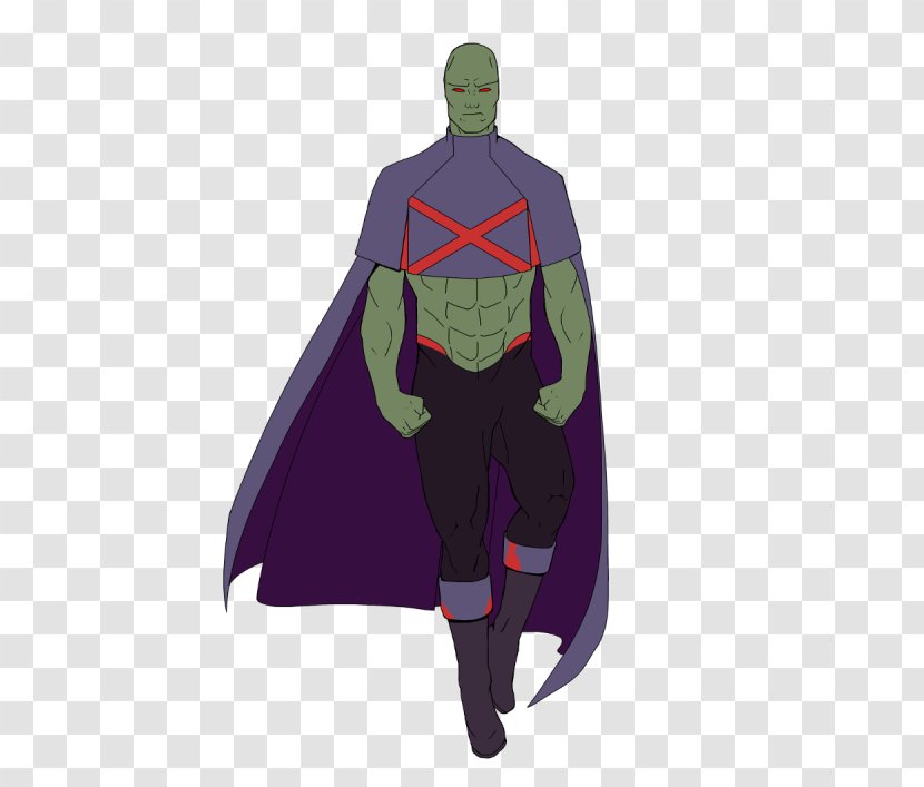 Costume Design Superhero Outerwear - Martian Manhunter Transparent PNG